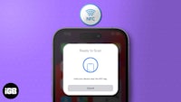 a cell phone with a wifi icon on it